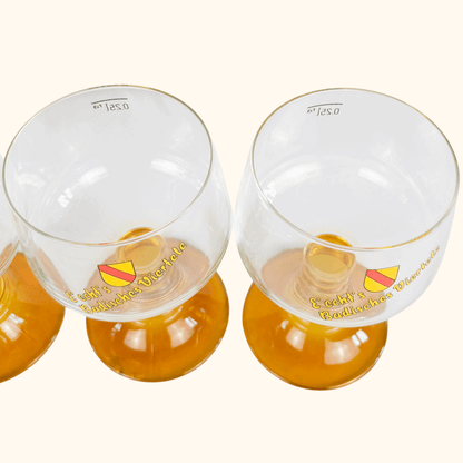 German Roemer Beehive Hock Wine Glasses Set of 5 Sunshine Thrift