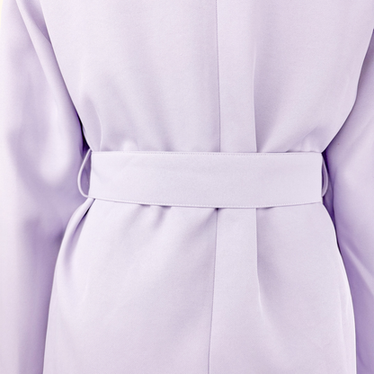 Warehouse Lilac Purple Feather Blazer - Size 6