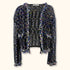 Zara Multi Coloured Tweed Knitted Cardigan - Size Small -  - Coats & jackets