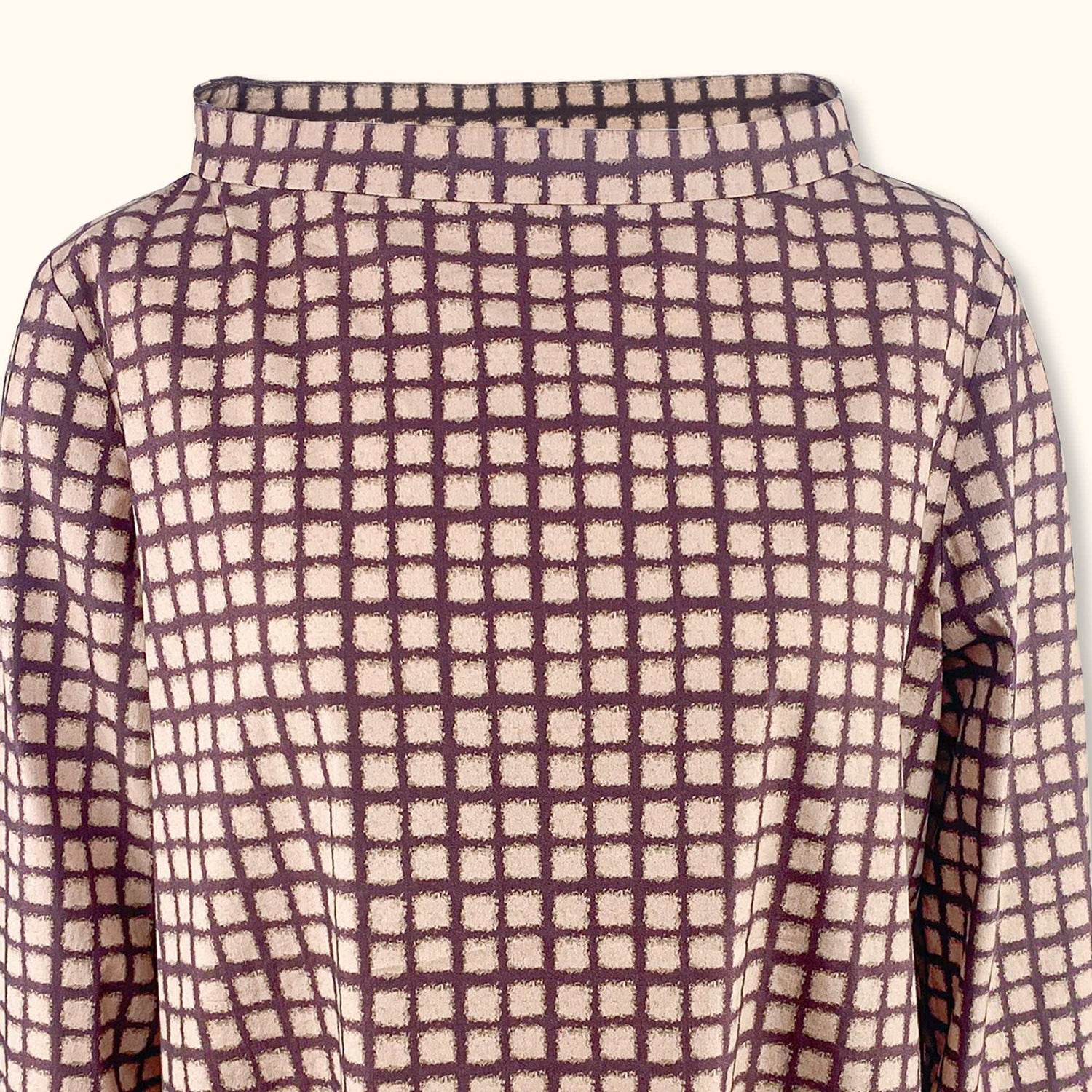 Cos Pink Square Neck Blouse - Size 16