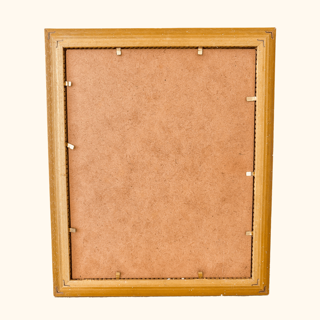 Metallic Gold Floral Wood Picture Frame 8x10inch