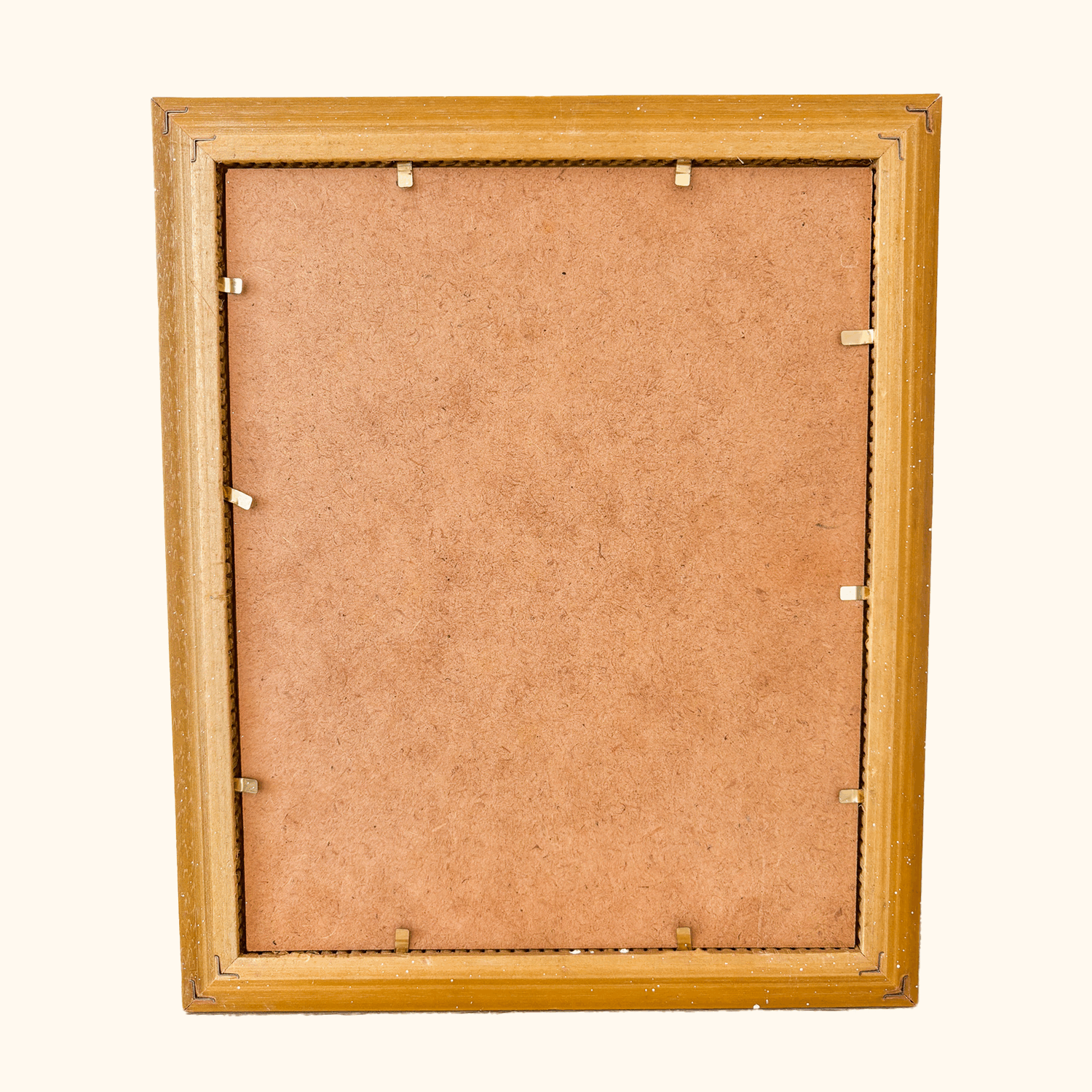 Metallic Gold Floral Wood Picture Frame 8x10inch