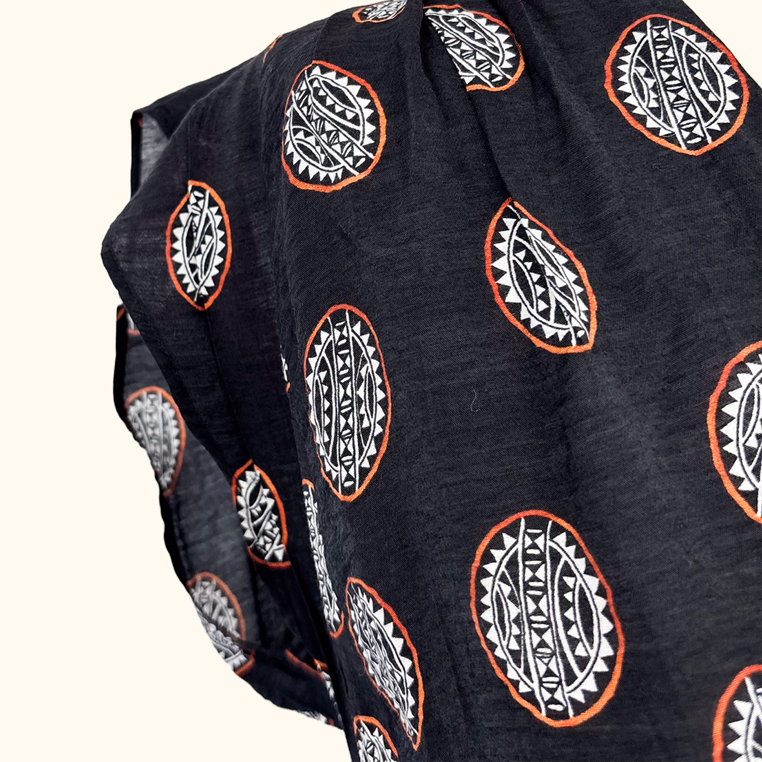 Bimba Y Lola Black Patterned Wrap Dress - Size XS