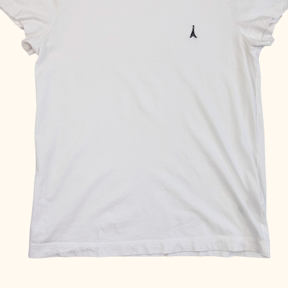 &amp; Other Stories Eiffel Tower White Cotton T-Shirt - Size XS
