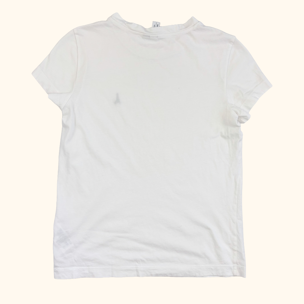 &amp; Other Stories Eiffel Tower White Cotton T-Shirt - Size XS