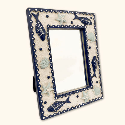 Coastal Blue and White Picture Frame 6x4 -  - Picture Frames
