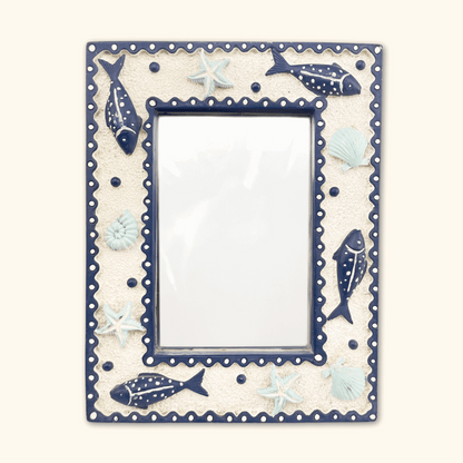 Coastal Blue and White Picture Frame 6x4 -  - Picture Frames