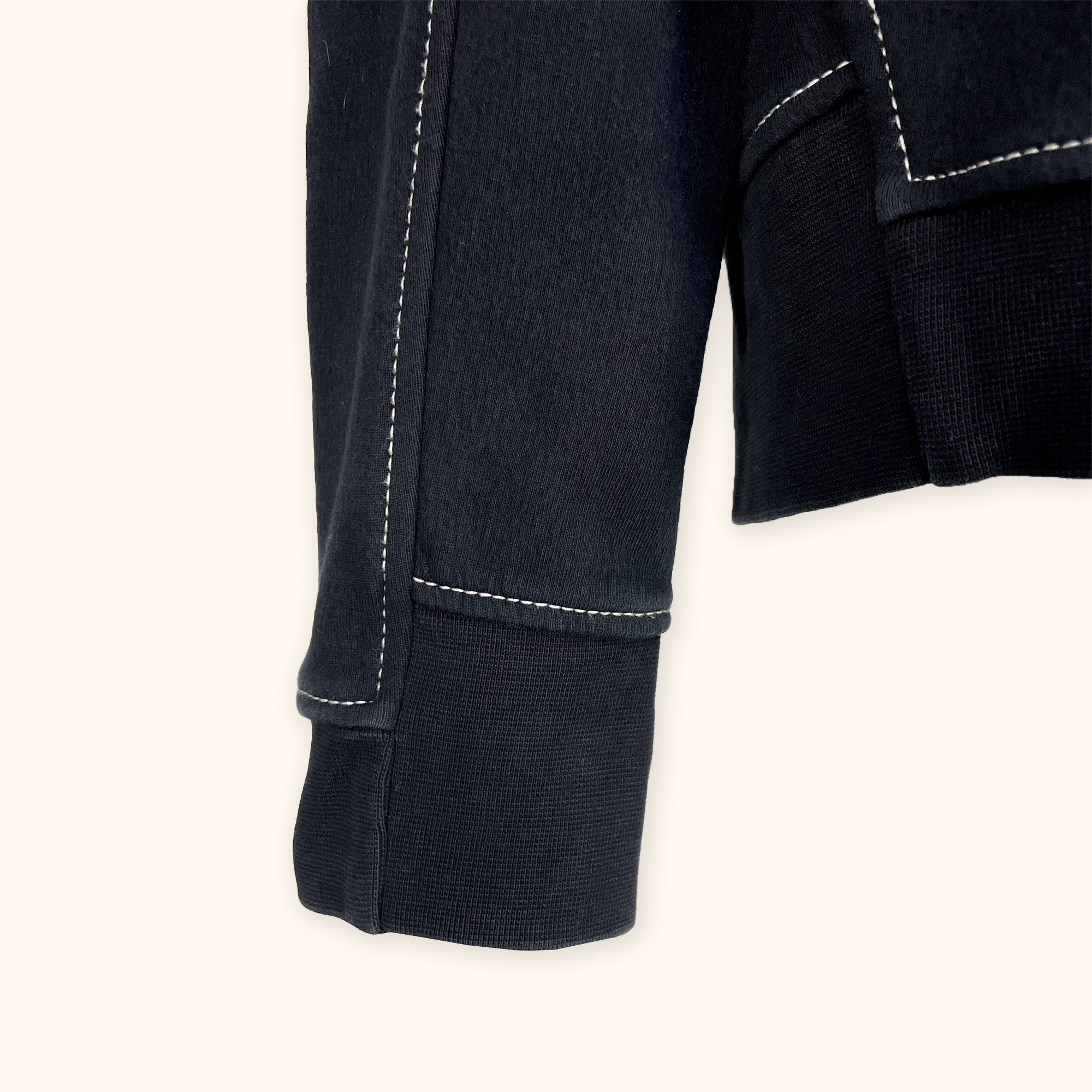Cos Black Crewneck Sweatshirt - Size Small