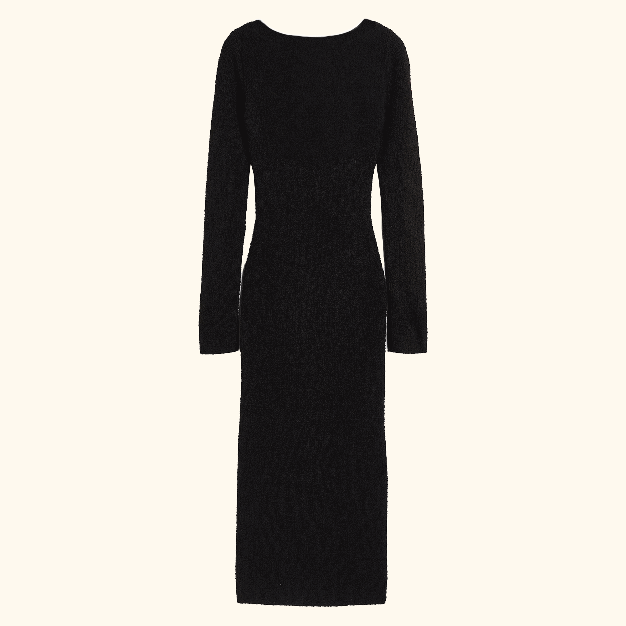 H&M Black Knitted Maxi Dress - Size Medium Sunshine Thrift H&M Black Knitted Maxi Dress - Size Medium Sunshine Thrift