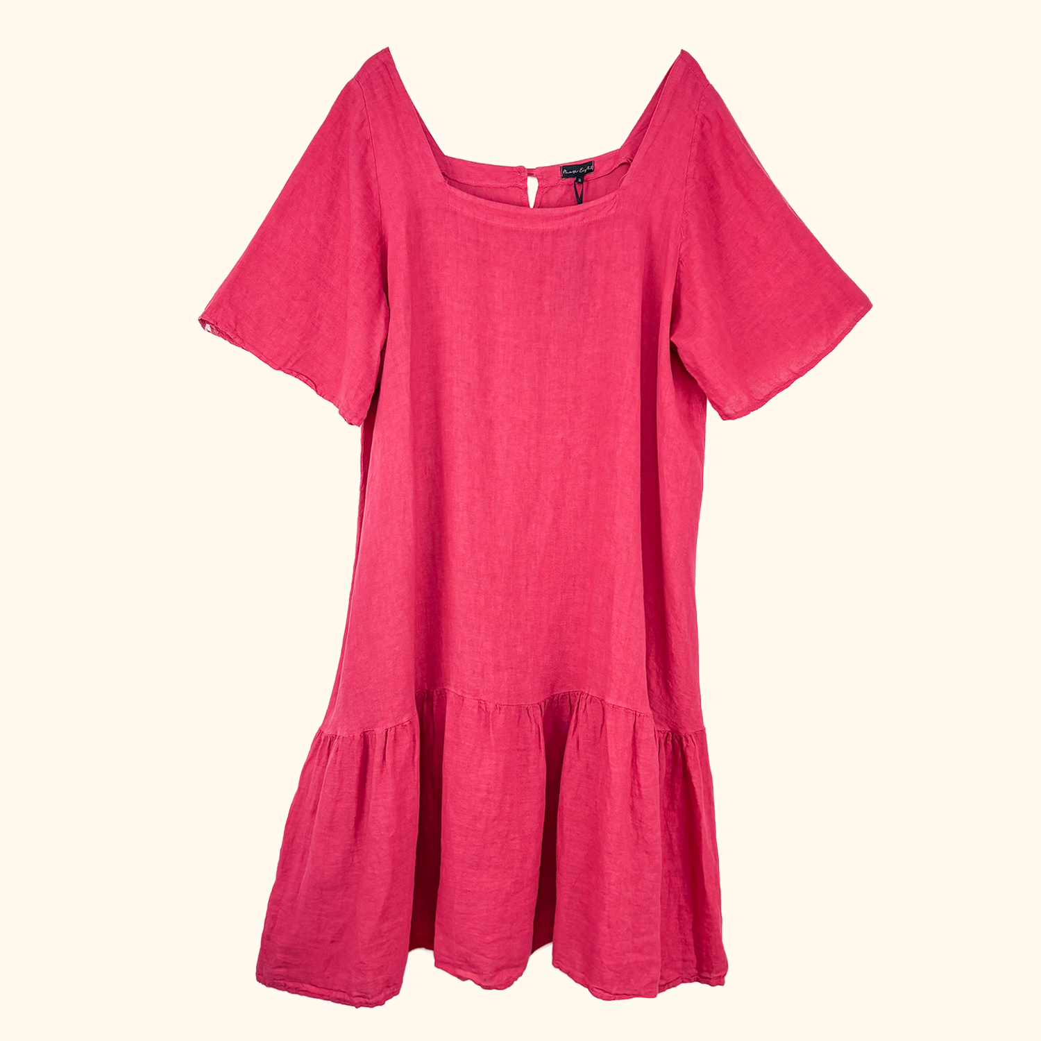 Phase Eight Claria Linen Sorbet Midi Dress - Size 24 Phase Eight