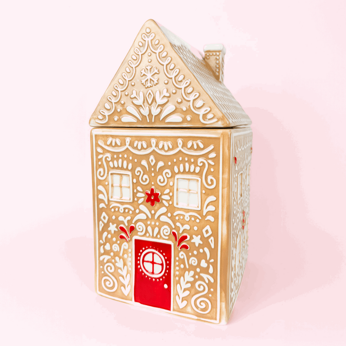 Marks and Spencer Gingerbread House Ceramic Cookie Jar M&amp;S