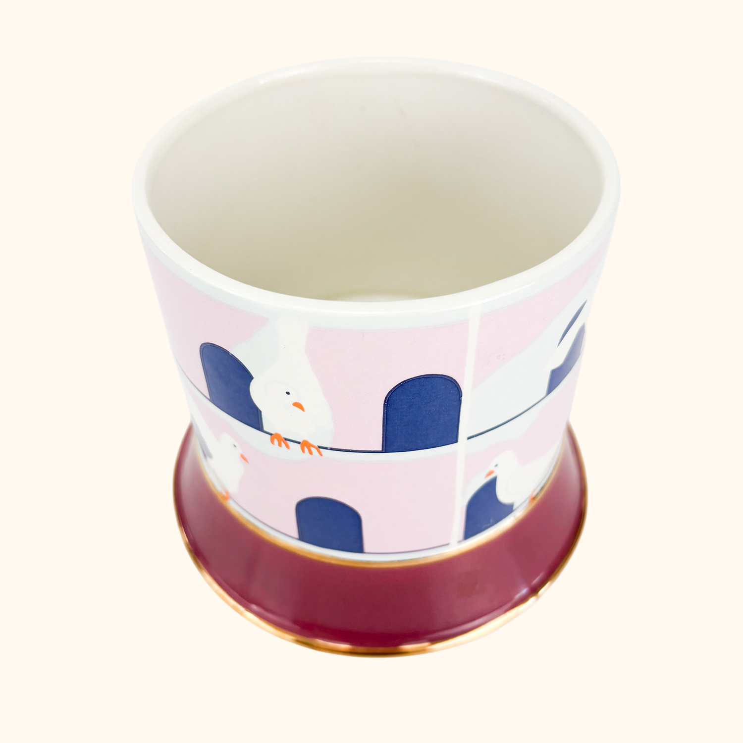 Carlton Ware Lustre Dovecote Vintage Storage Jar Carlton Ware