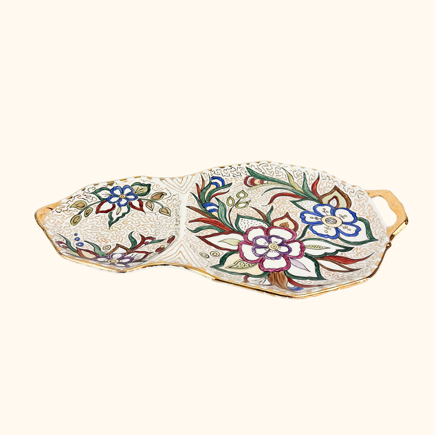 Royal Tudor Ware Floral Serving Plate Royal Tudor Ware