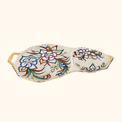Royal Tudor Ware Floral Serving Plate Royal Tudor Ware