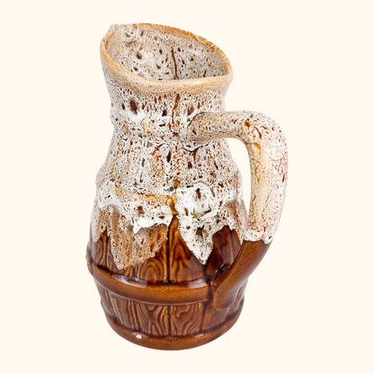 French Farmhouse Barrel Jug 1L Sunshine Thrift