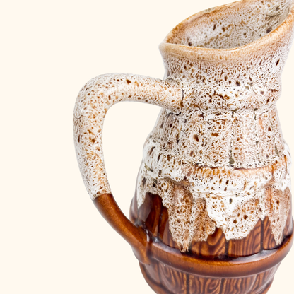 French Farmhouse Barrel Jug 1L Sunshine Thrift