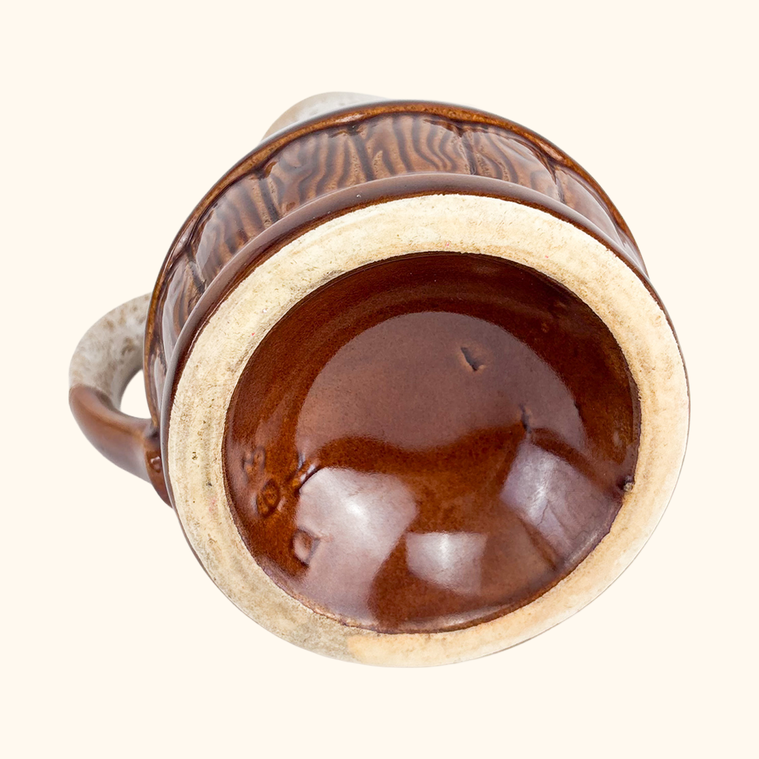 French Farmhouse Barrel Jug 1L Sunshine Thrift