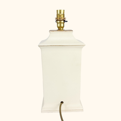 M&amp;S Floral Column Ceramic Table Lamp Base M&amp;S Home