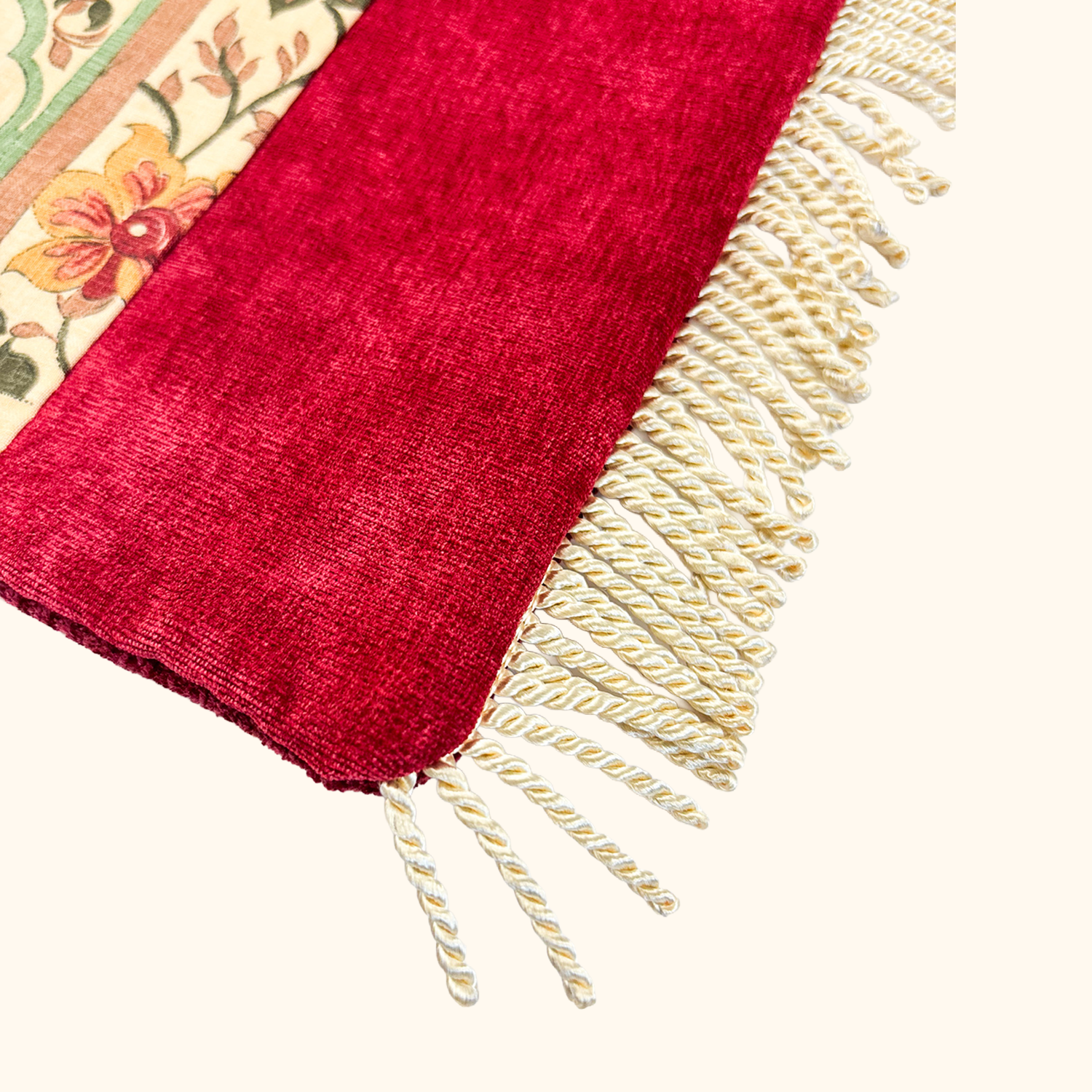 Chenille Farmyard Cushion Covers - Set 20x12inch Sunshine Thrift