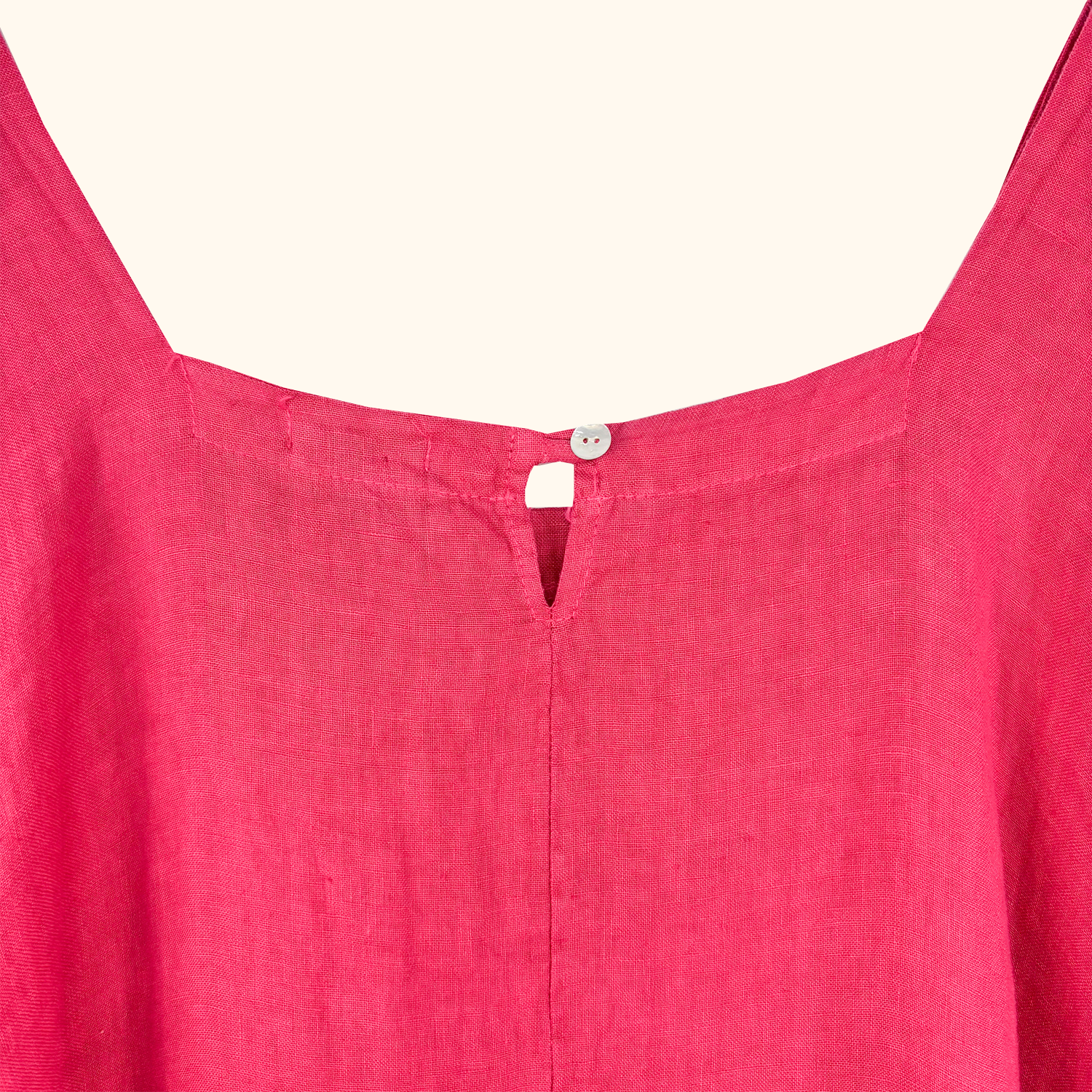 Phase Eight Claria Linen Sorbet Midi Dress - Size 24 Phase Eight