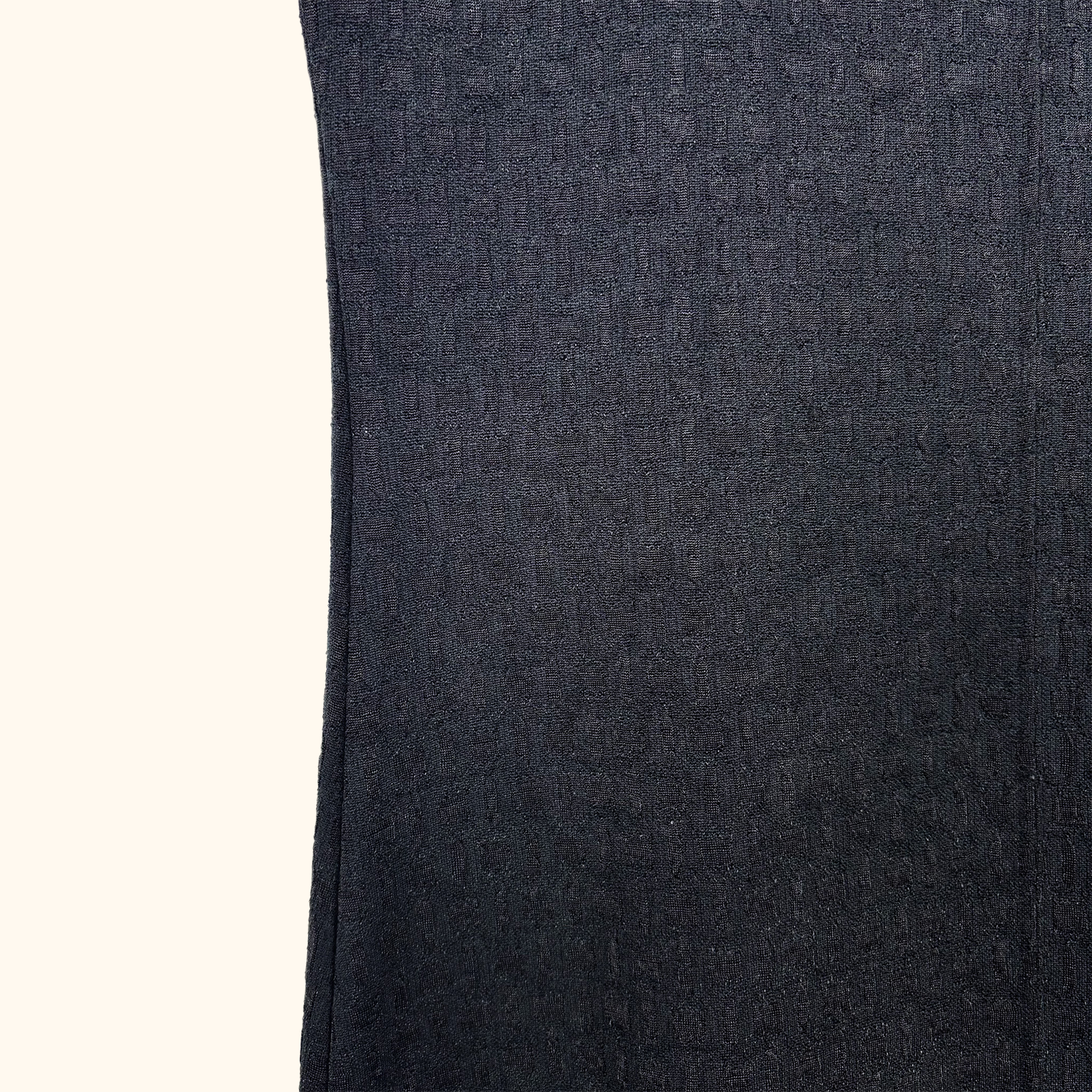 Ganni Black Contrast Stitch Maxi Dress - Size 10 Ganni
