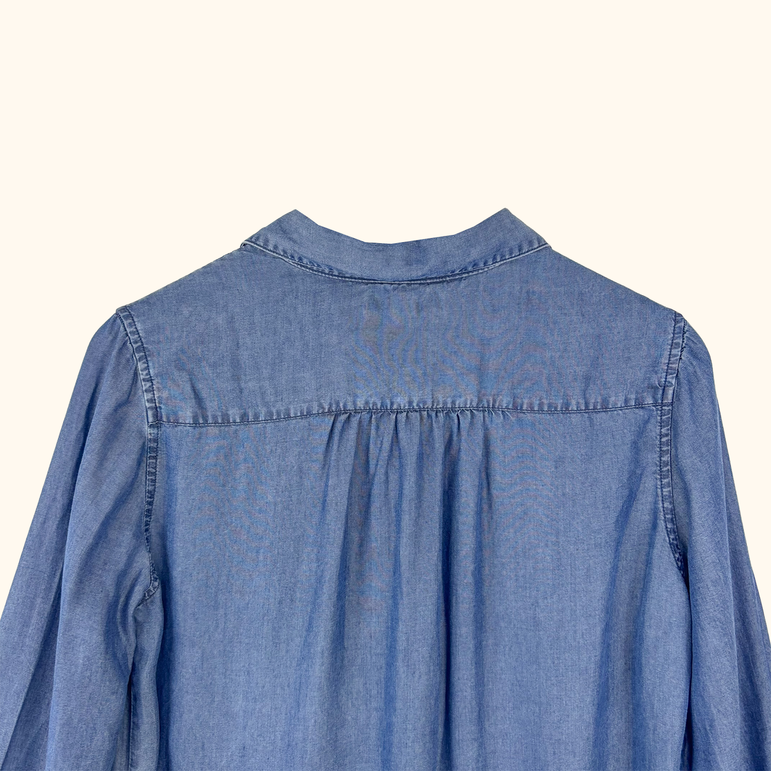 Uniqlo Blue Denim Shirt Dress - Size Medium Uniqlo