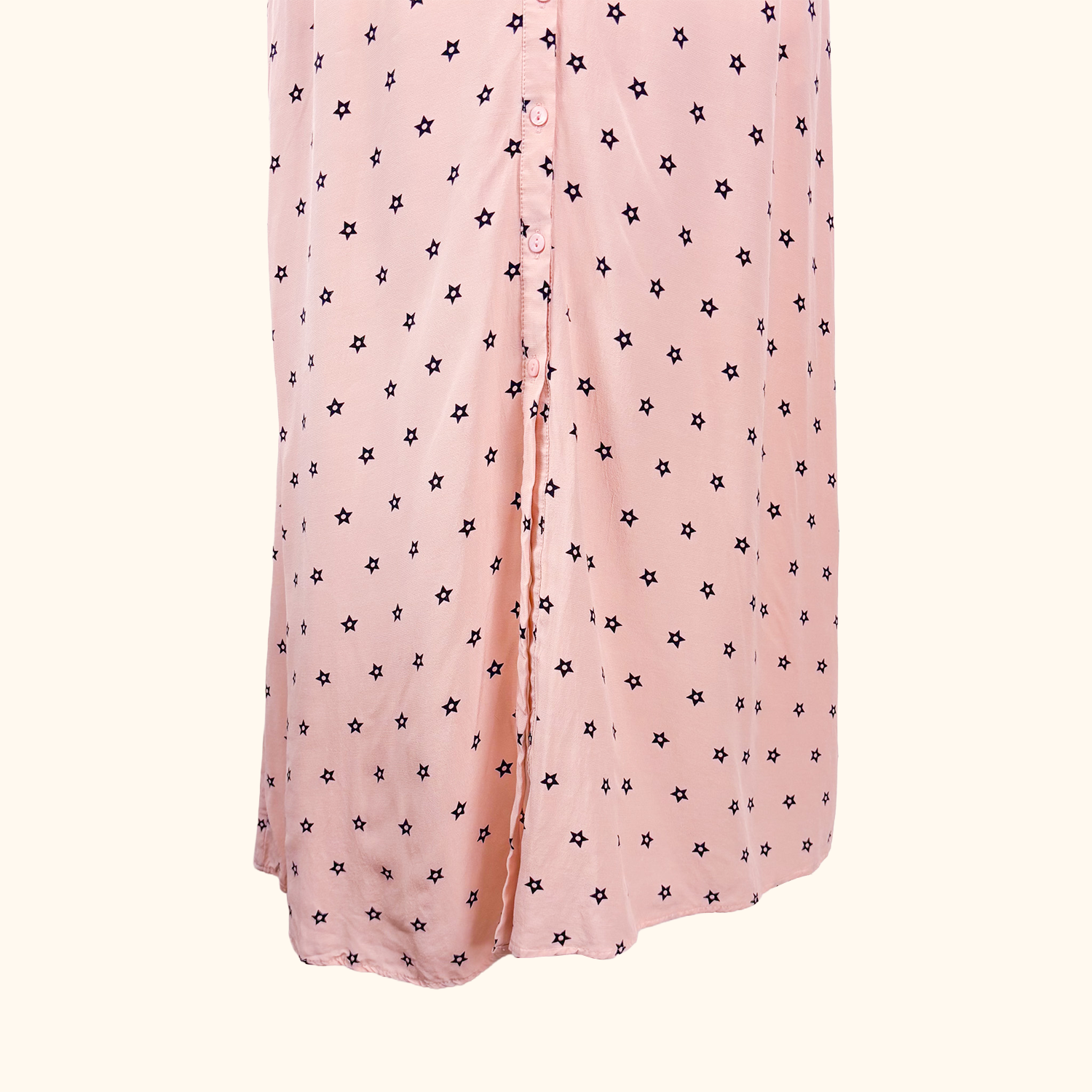 Somerset By Alice Temperley Star Print Pink Midi Dress - Size 10 Alice Temperley