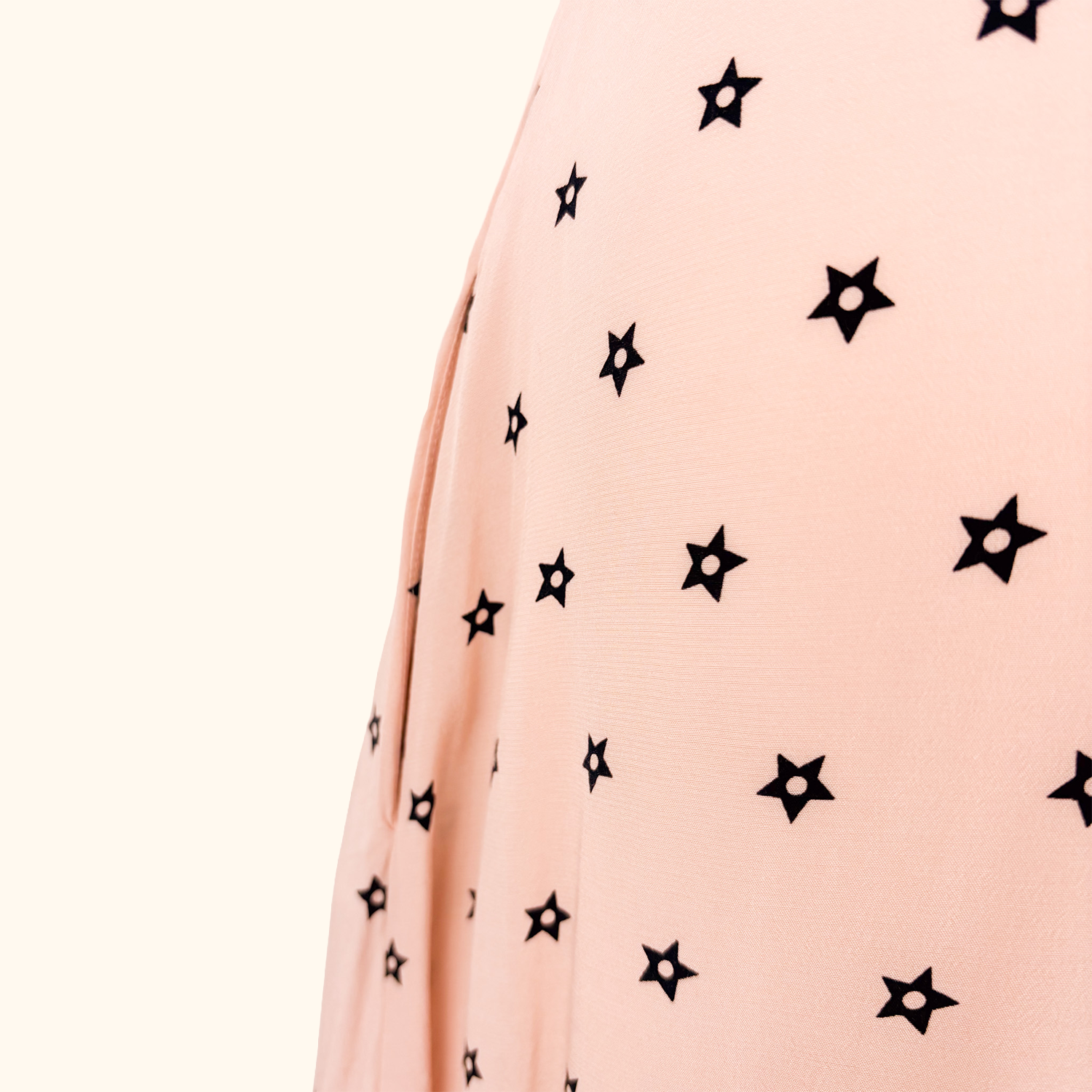 Somerset By Alice Temperley Star Print Pink Midi Dress - Size 10 Alice Temperley