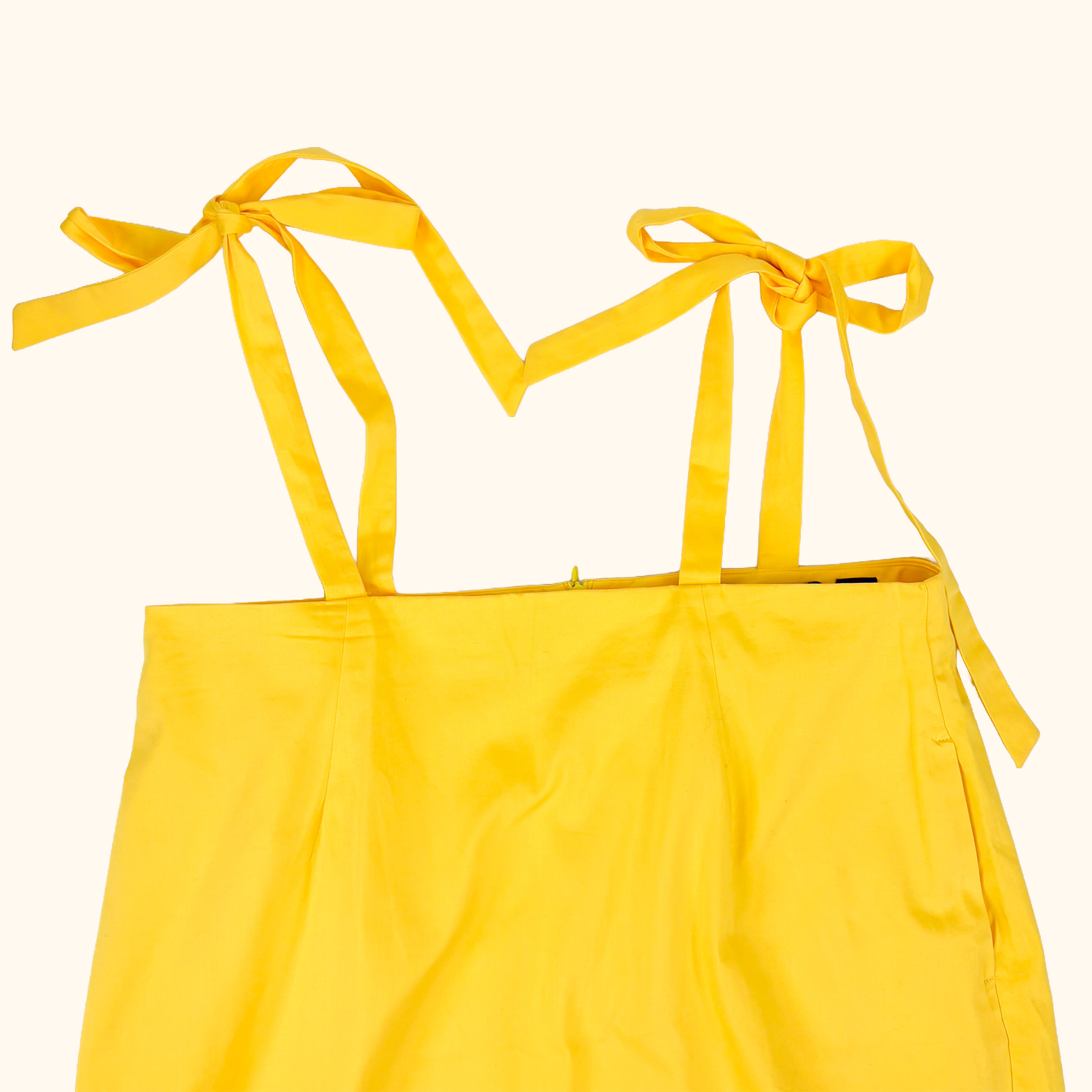 Zara X Pratt Fashion Yellow Sleeveless Blouse - Size Large Zara