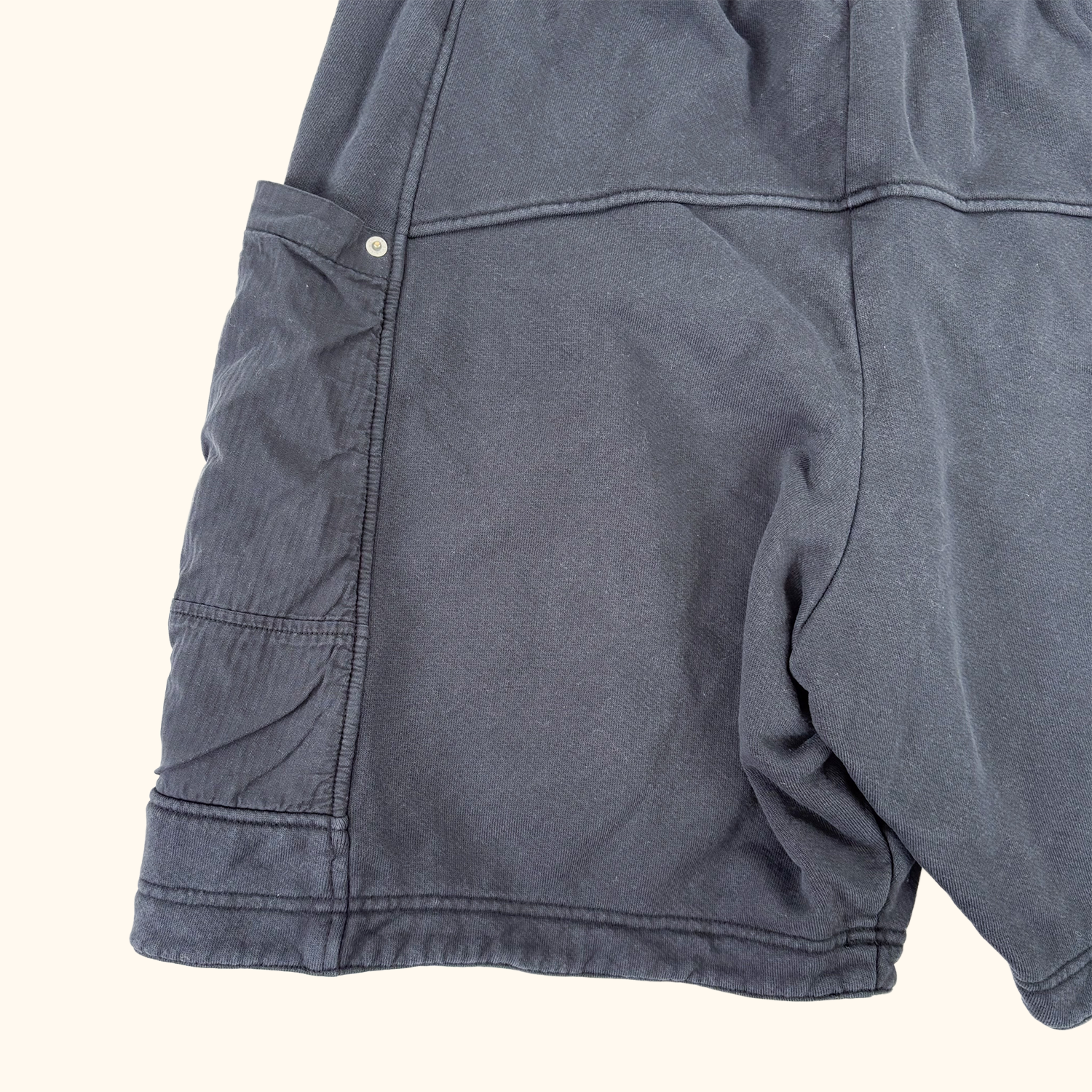 We Are The Free Navy Baggy Cargo Shorts - Size XL Free People