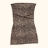 The Frolic Strapless Leopard Mini Dress - Size 10 The Frolic
