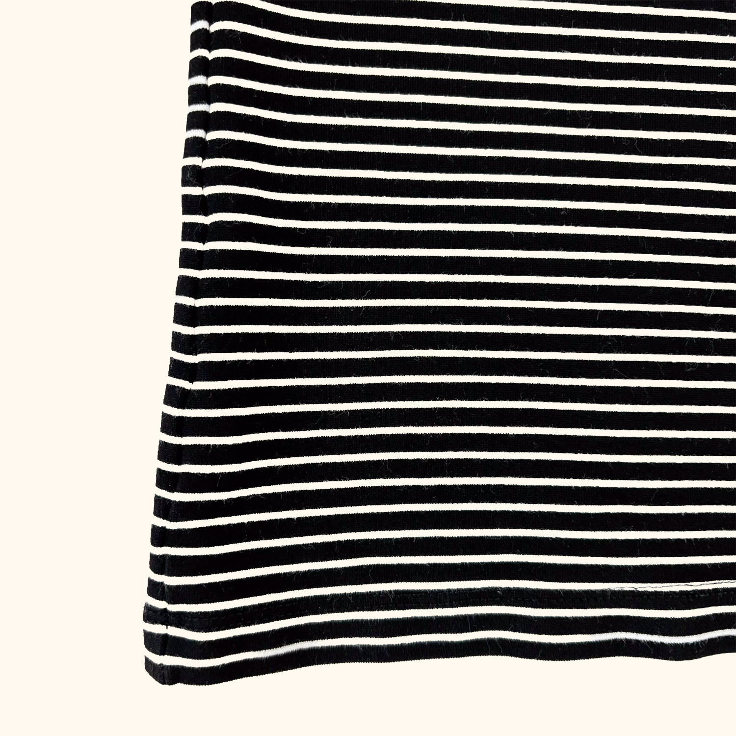 Whistles Black Stripe Bardot Top - Size 8 Whistles