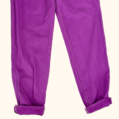 Wrangler Silverlake Purple High Waist Jeans Plum - Size XS Wrangler