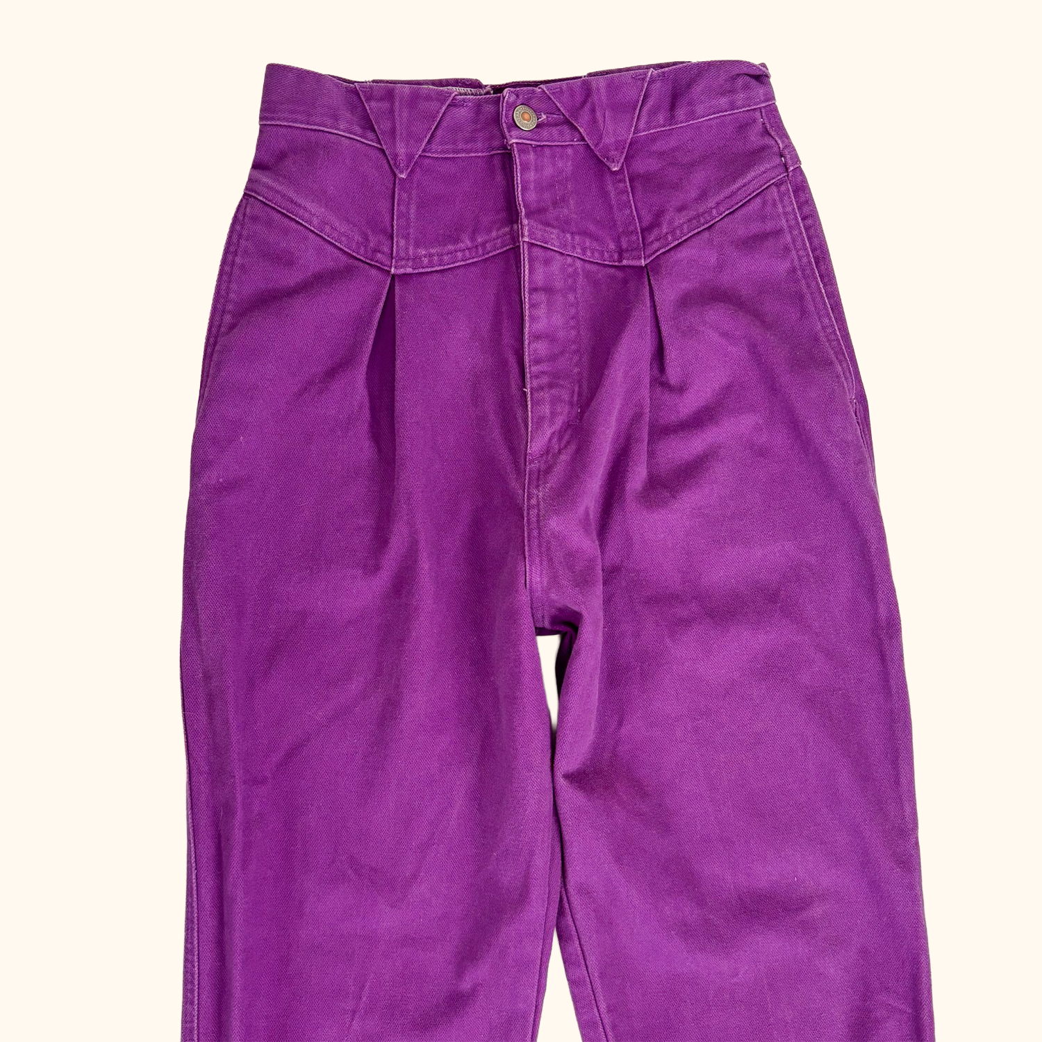 Wrangler Silverlake Purple High Waist Jeans Plum - Size XS Wrangler