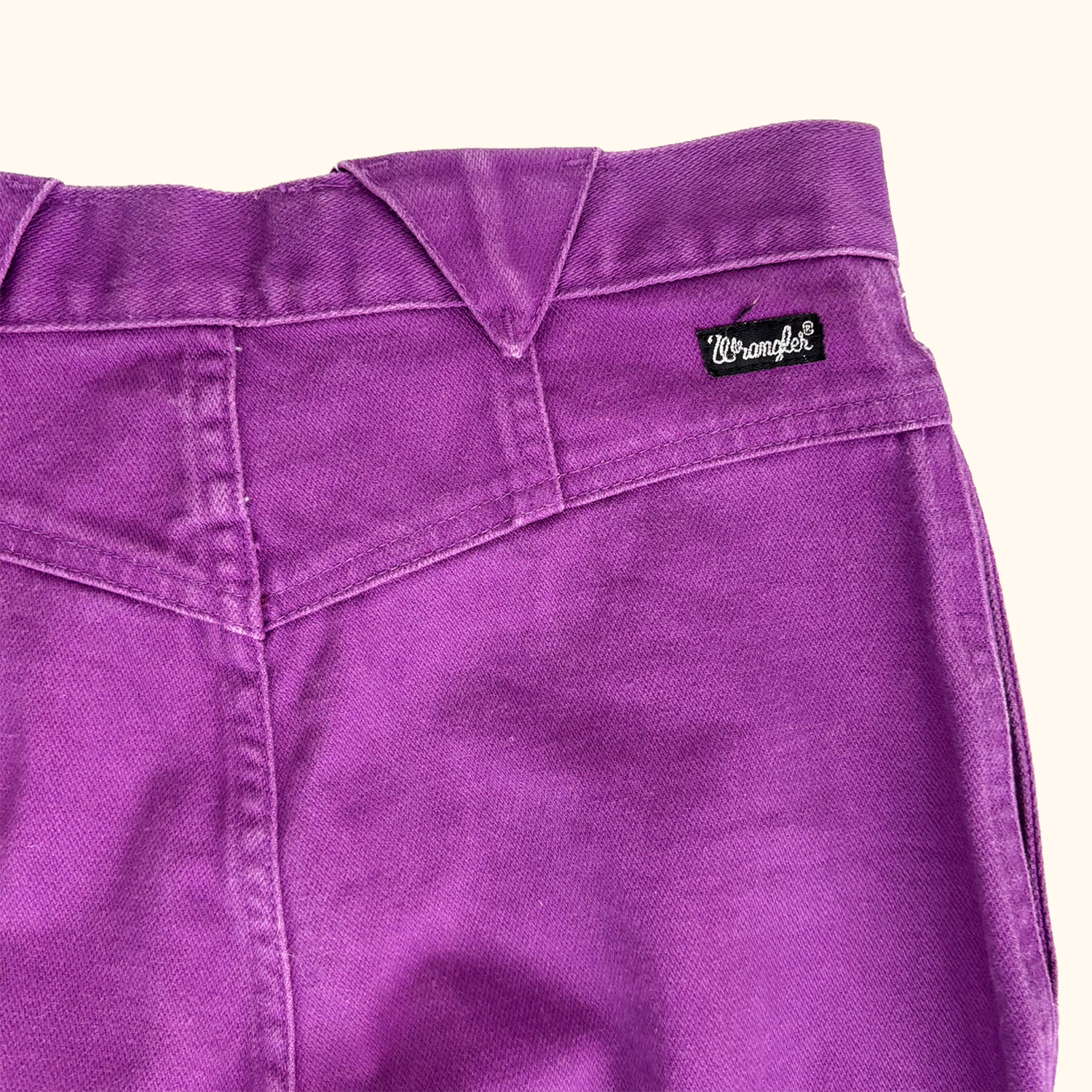Wrangler Silverlake Purple High Waist Jeans Plum - Size XS Wrangler