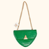 Koko Croc Green Triangle Bag Koko