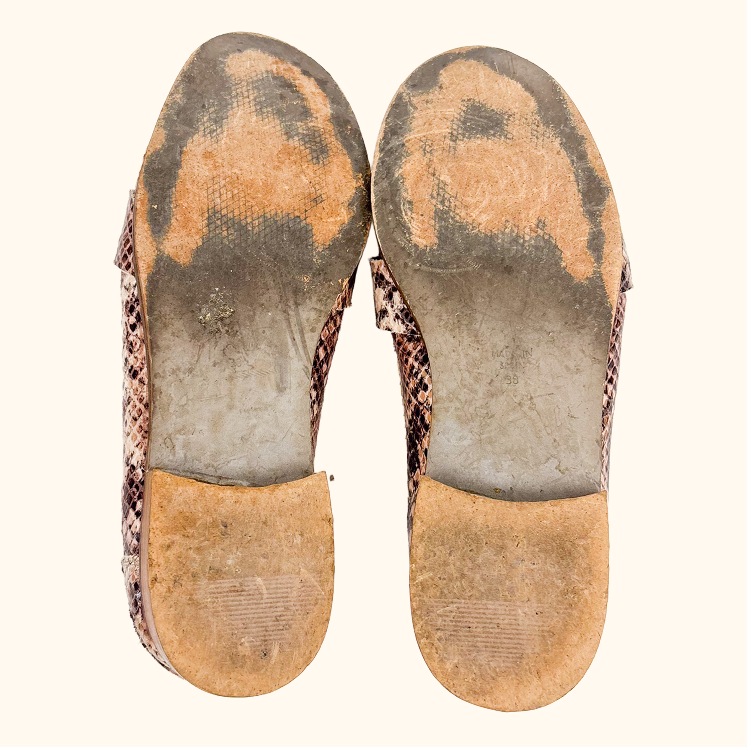 Kurt Geiger Pink Snake Loafers - Size 5 Kurt Geiger