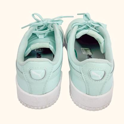 Puma Carina Mint Green Trainers - Size 6 Puma