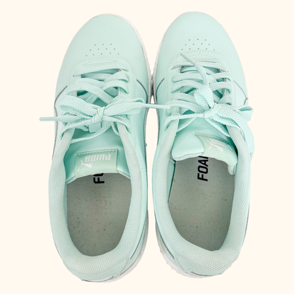 Puma Carina Mint Green Trainers - Size 6 Puma