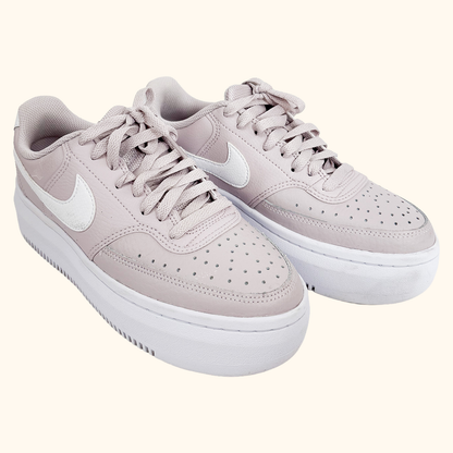 Nike Court Vision Alta Lilac Trainers - Size 5.5 Nike
