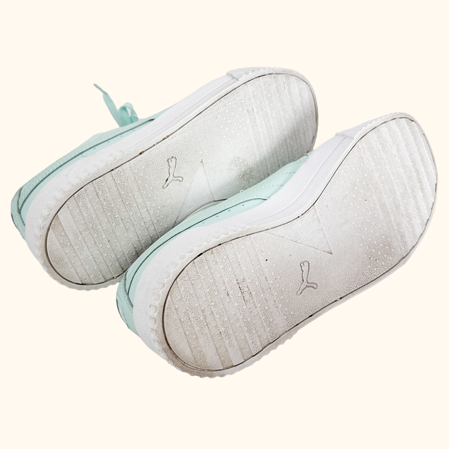 Puma Carina Mint Green Trainers - Size 6 Puma