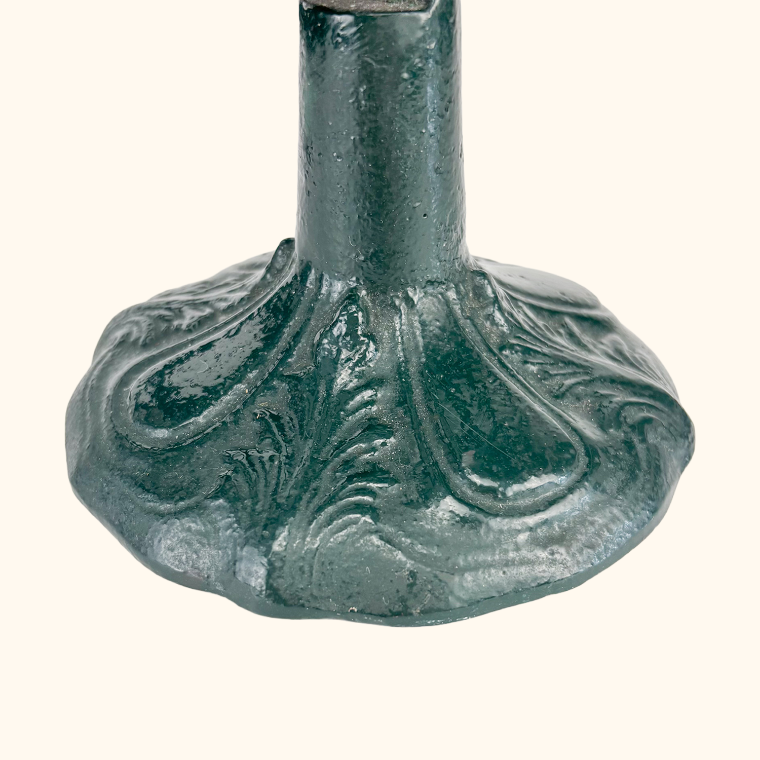 Cast Iron Dark Green Cookbook Stand Sunshine Thrift