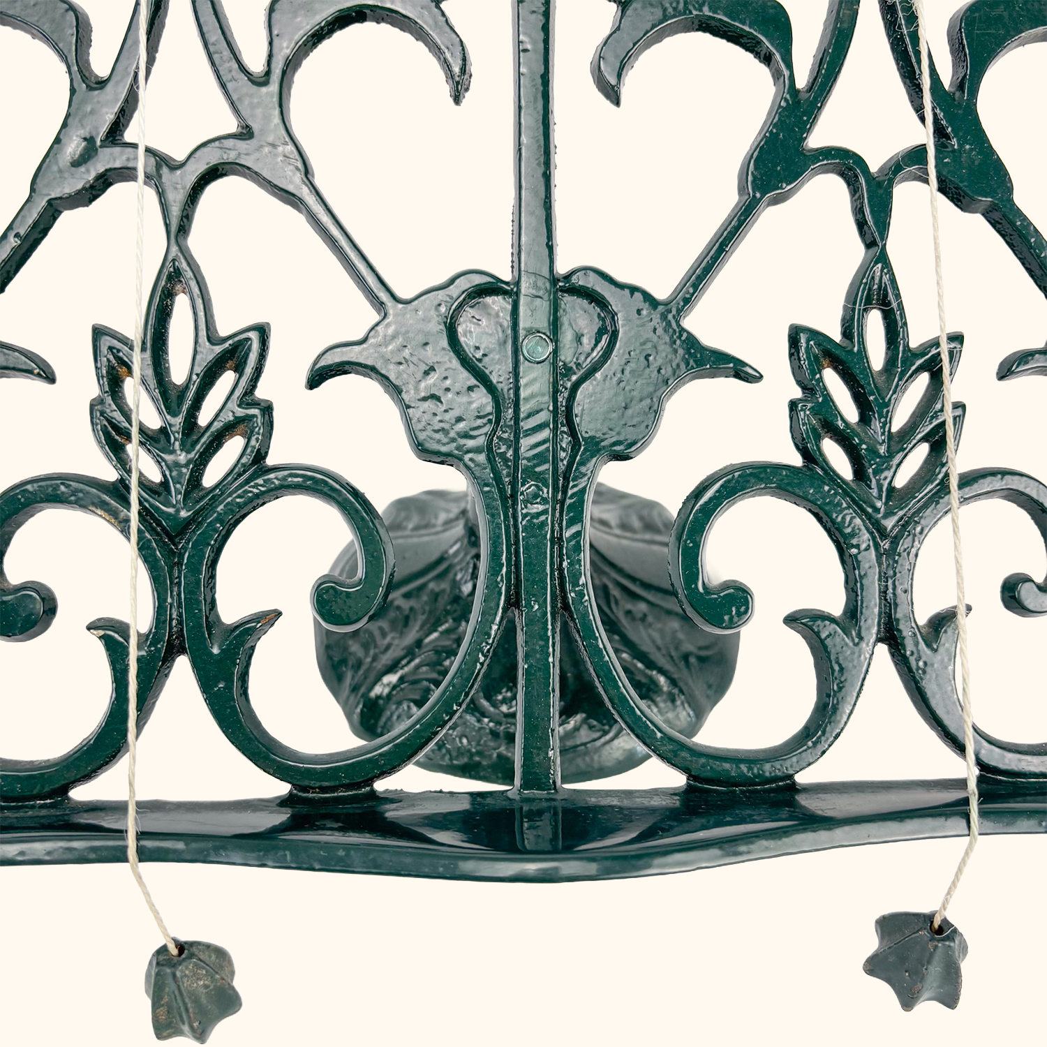 Cast Iron Dark Green Cookbook Stand Sunshine Thrift