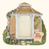 Country Cottage Garden Resin Picture Frame Sunshine Thrift