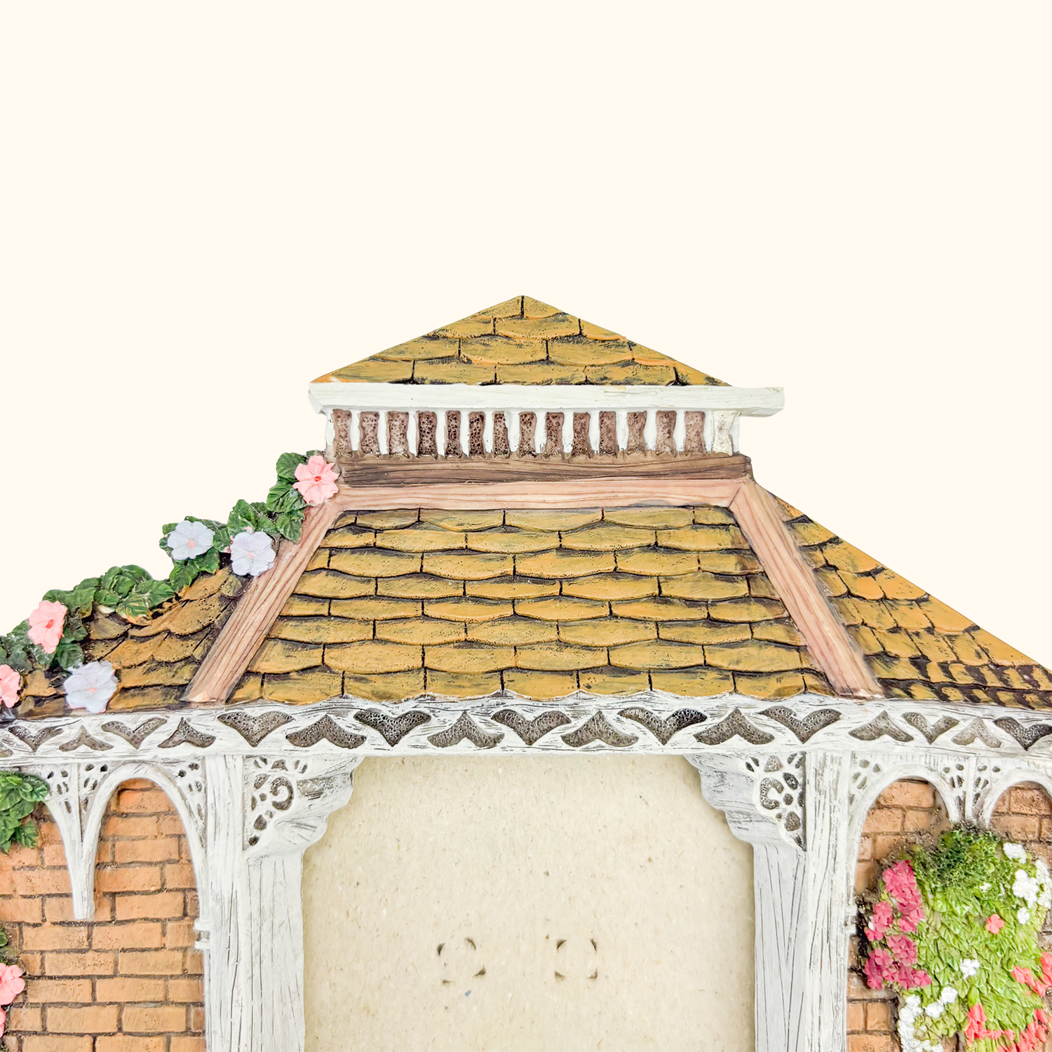 Country Cottage Garden Resin Picture Frame Sunshine Thrift