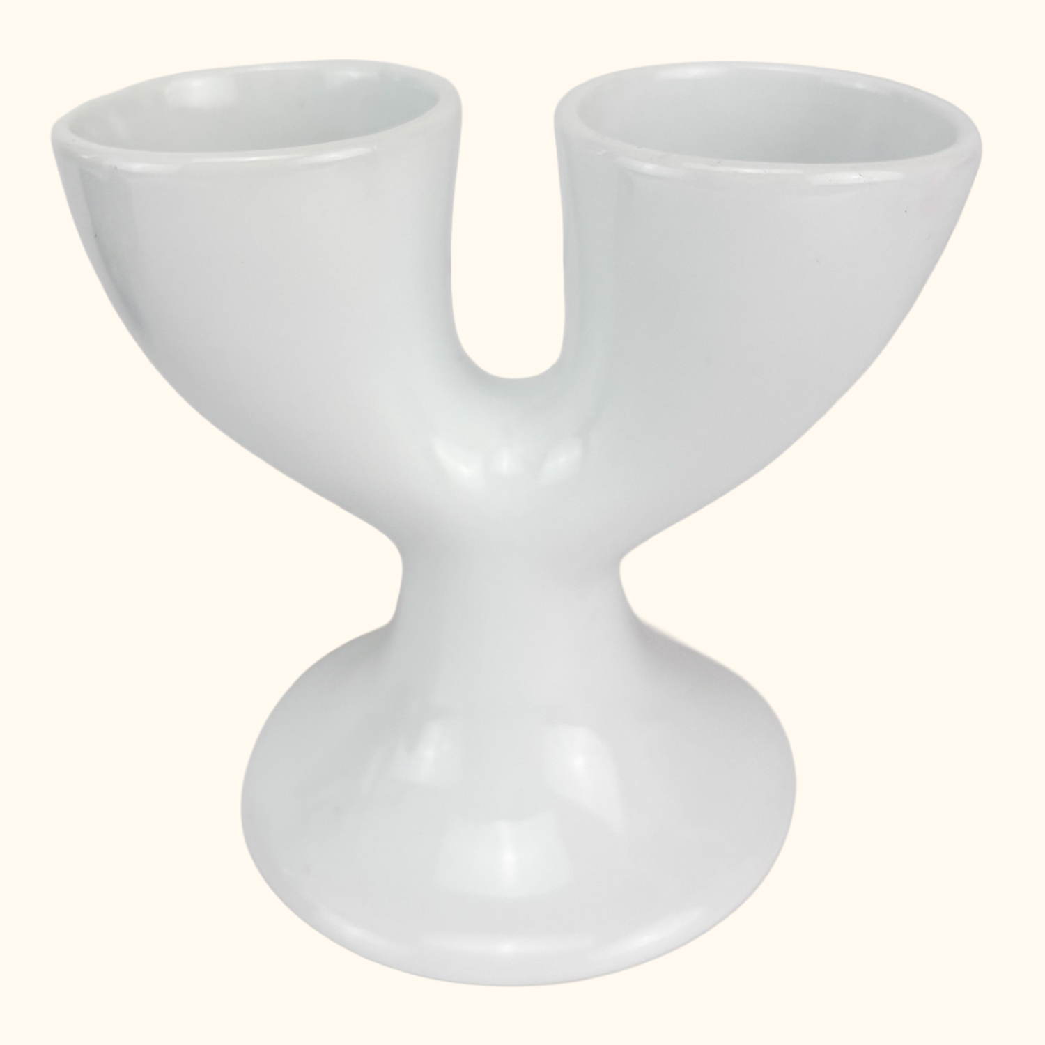 Scandi Style Double Egg Cup Sunshine Thrift