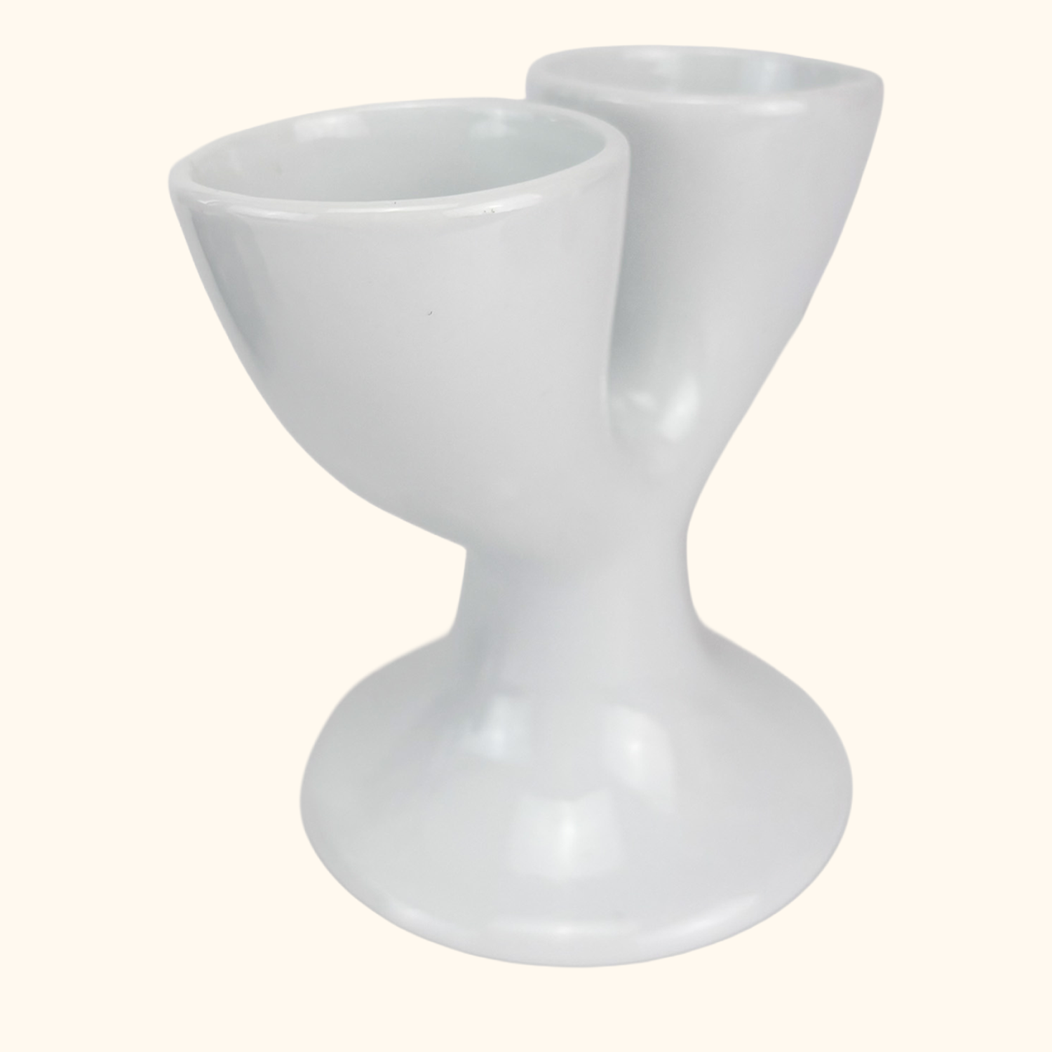 Scandi Style Double Egg Cup Sunshine Thrift