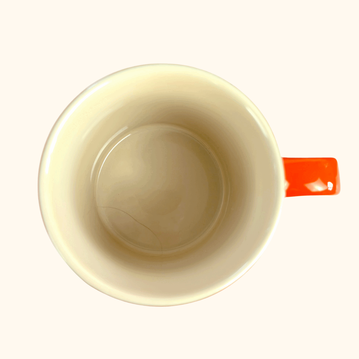 Le Creuset Volcanic Orange Stoneware Mug 350ml -  - Kitchenware