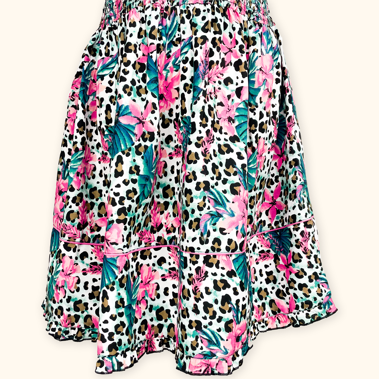 Joe Browns Floral Leopard Beach Dress - Size 28