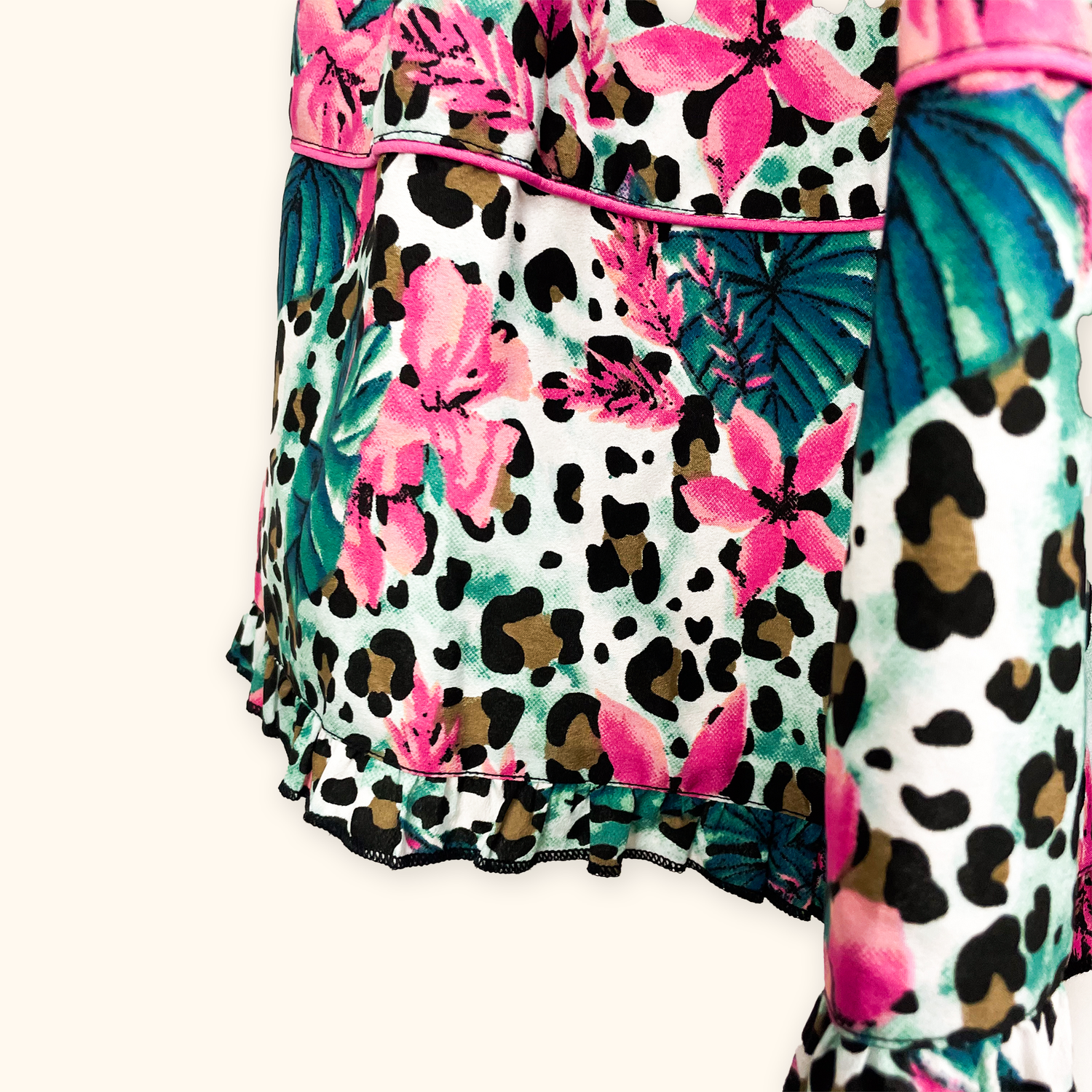 Joe Browns Floral Leopard Beach Dress - Size 28